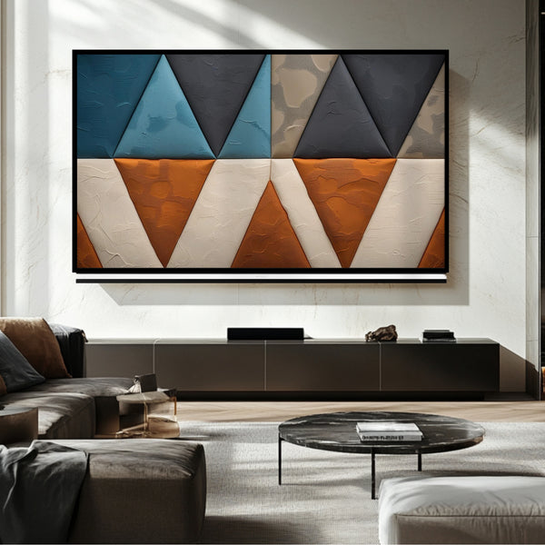 Marco de TV con arte contemporáneo: Arte digital para Samsung Frame TV