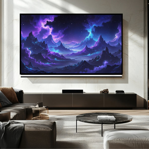 Cadre TV Halloween - Art numérique pour téléviseur Samsung Frame