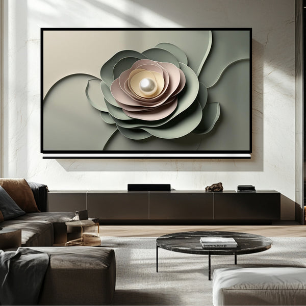 Téléviseur à cadre japonais - Art numérique pour téléviseur Samsung Frame