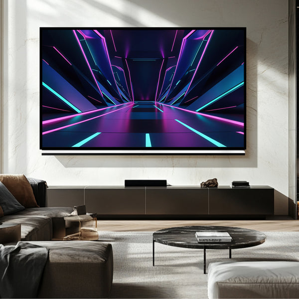 Téléviseur à cadre LED - Art numérique pour téléviseur Samsung Frame