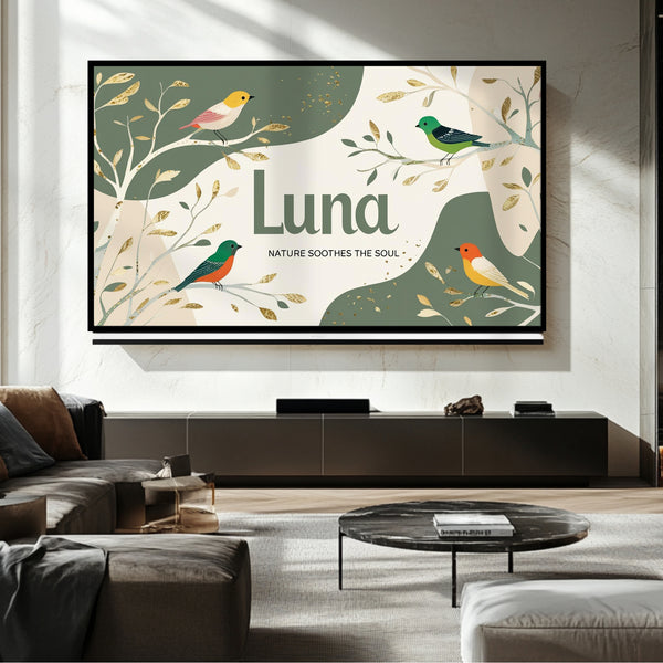 Téléviseur Luna Frame - Art numérique pour téléviseur Samsung Frame