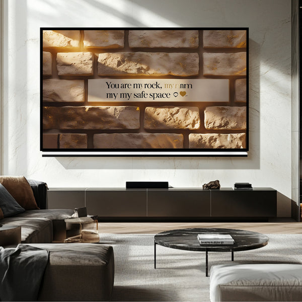 Message Frame TV – Art numérique pour Samsung Frame TV