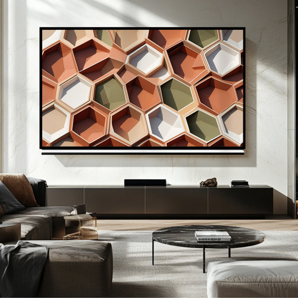 Téléviseur Art Frame moderne - Art numérique pour téléviseur Samsung Frame