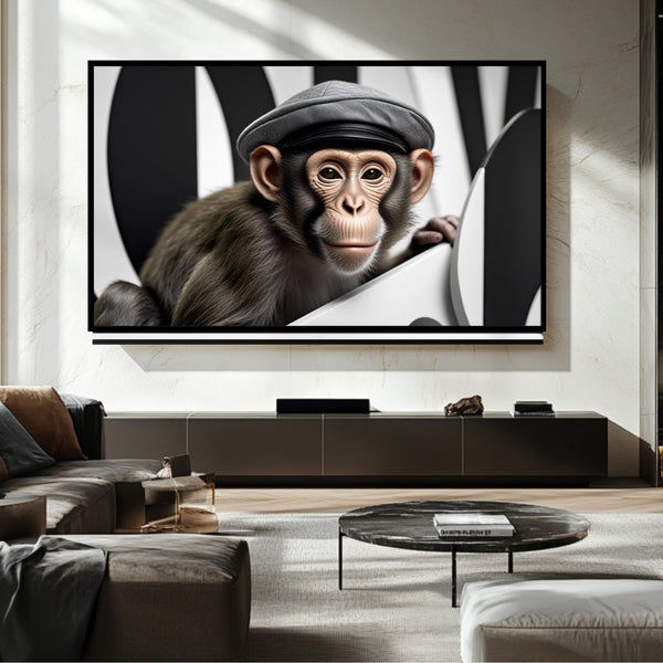 Monkey Frame TV – Art numérique pour Samsung Frame TV