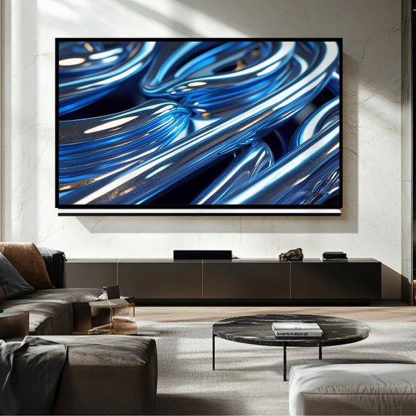 Téléviseur Neon Frame - Art numérique pour téléviseur Samsung Frame