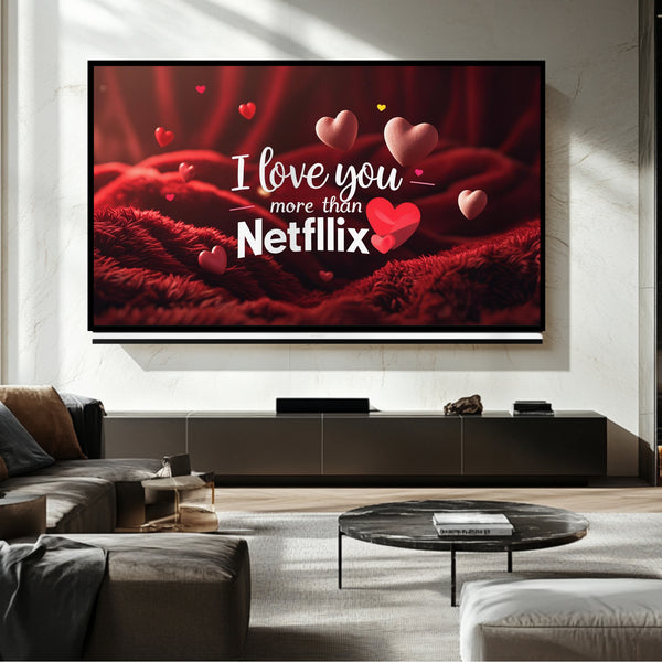Téléviseur Netflix Frame - Art numérique pour téléviseur Samsung Frame