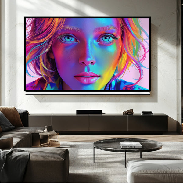 Pop Art Frame TV – Art numérique pour Samsung Frame TV