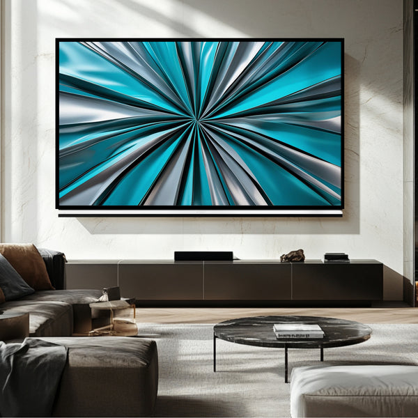Téléviseur psychédélique Frame - Art numérique pour téléviseur Samsung Frame