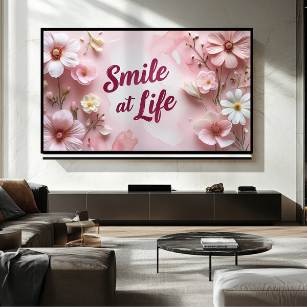 Smile Frame TV - Digital Art for Samsung Frame TV