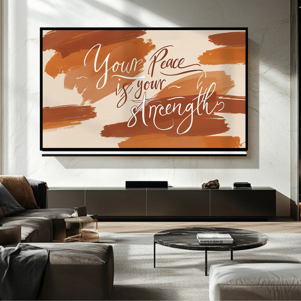 Soft Words Frame TV - Digital Art for Samsung Frame TV