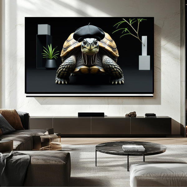 Turtle Frame TV: Arte digital para Samsung Frame TV