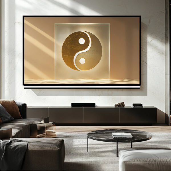 Ying Yang Frame TV - Arte digital para Samsung Frame TV
