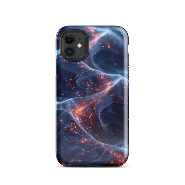 Celestial Dust Waves Case | iPhone 11 - 16 Pro Max Cosmic Shell | Iconskins