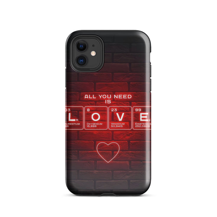 Neon Heart Brick Wall Case | iPhone 16 Pro Max Shell | Icon Skins