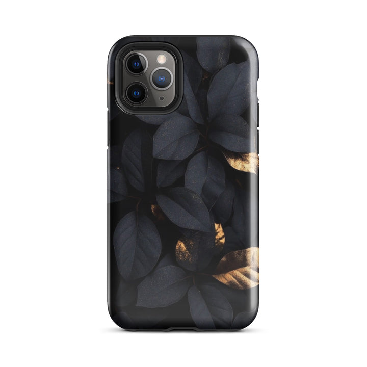 Dark Autumn Foliage Case | iPhone 11 - 16 Pro Max Nature Shell Cover | Iconskins