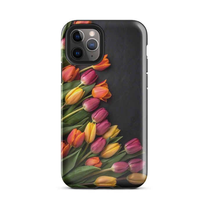 Arranged Tulip Bunch | iPhone 11 - 16 Pro Max Classic Floral Shell | Iconskins