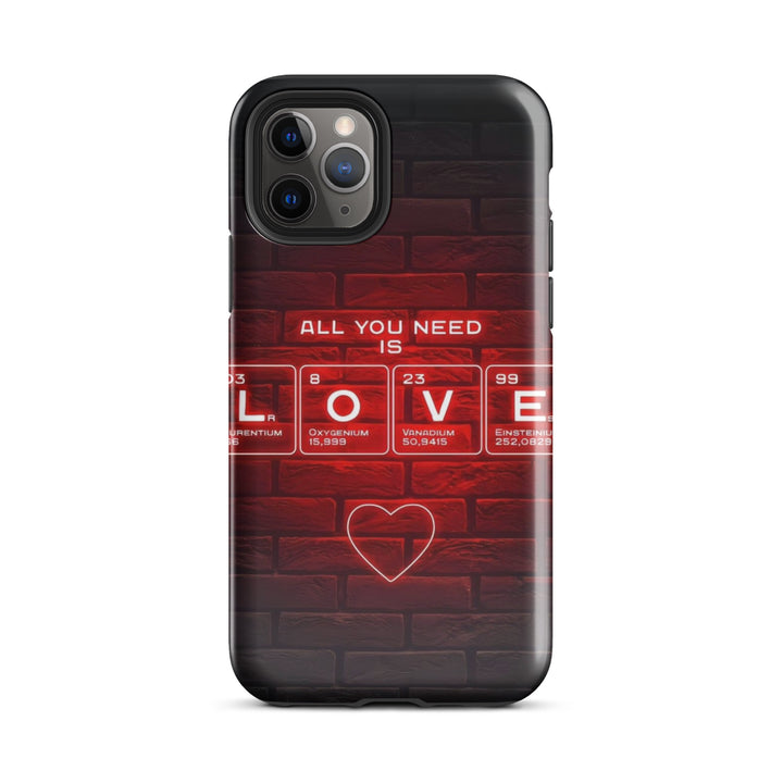 Neon Heart Brick Wall Case | iPhone 16 Pro Max Shell | Icon Skins