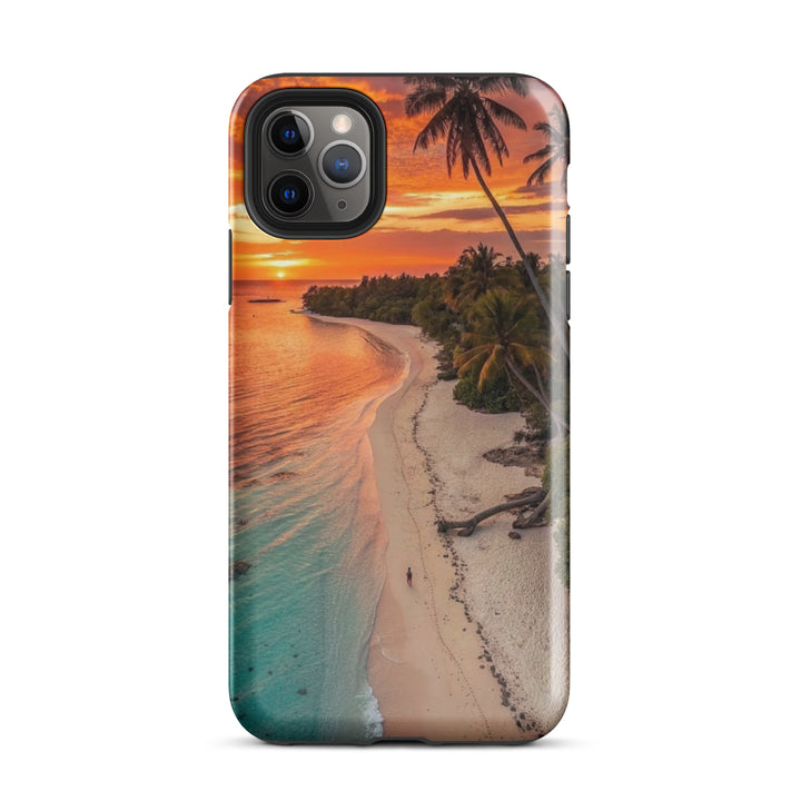 Vibrant Beach Sunset | iPhone 11 - 16 Pro Max Ocean Sunset Shell | Iconskins