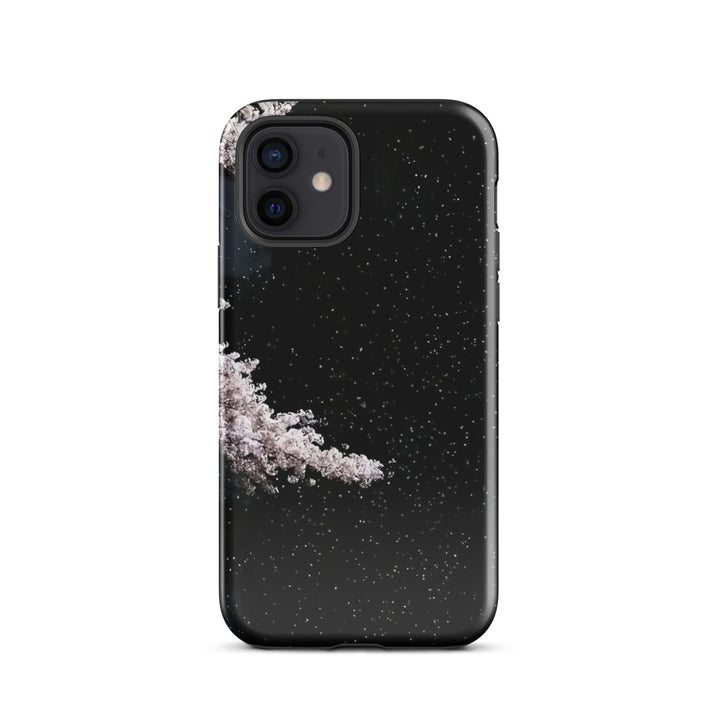 Blossom Branch Sparkle | iPhone 11 - 16 Pro Max Floral Luxury Shell | Iconskins