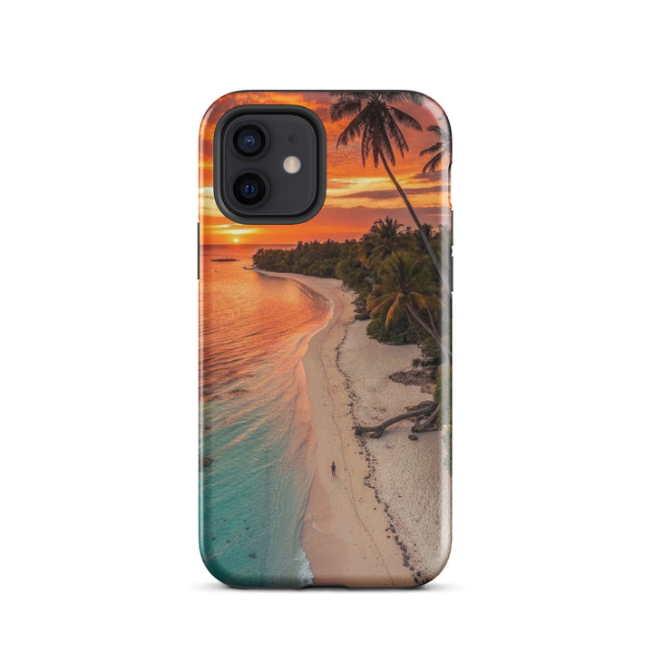 Vibrant Beach Sunset | iPhone 11 - 16 Pro Max Ocean Sunset Shell | Iconskins