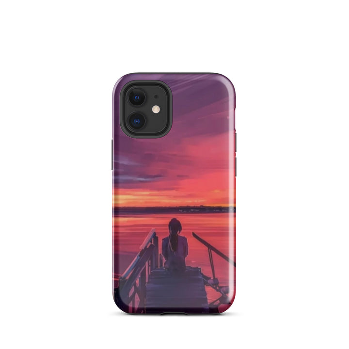 Sunset Lake View Case | iPhone 11 - 16 Pro Max Scenic Nature Shell | Iconskins