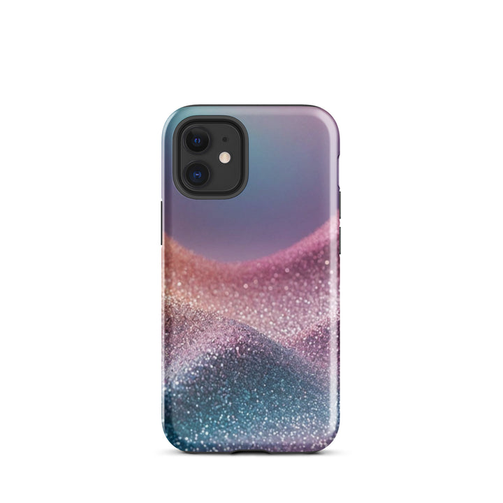 Pastel Glitter Waves Case | iPhone 11 - 16 Pro Max Soft Luxury Shell | Iconskins