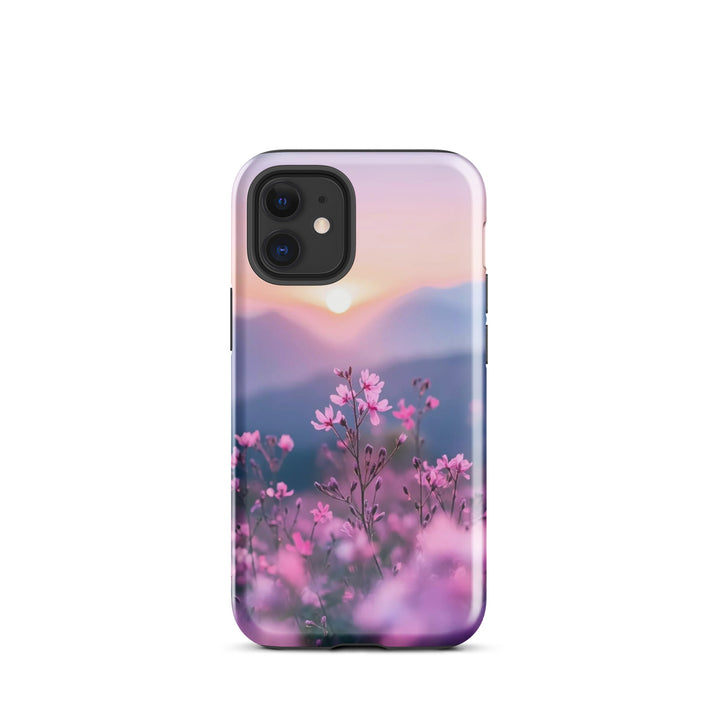 Wildflower Sunset Glow Case | iPhone 11 - 16 Pro Max Nature Shell | Icon Skins