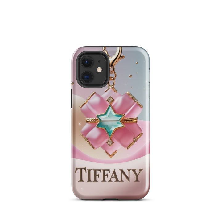 Tiffany Jewel Charm Case | iPhone 11 - 16 Pro Max Elegant Shell | Icon Skins 