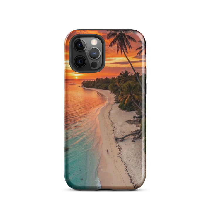 Vibrant Beach Sunset | iPhone 11 - 16 Pro Max Ocean Sunset Shell | Iconskins