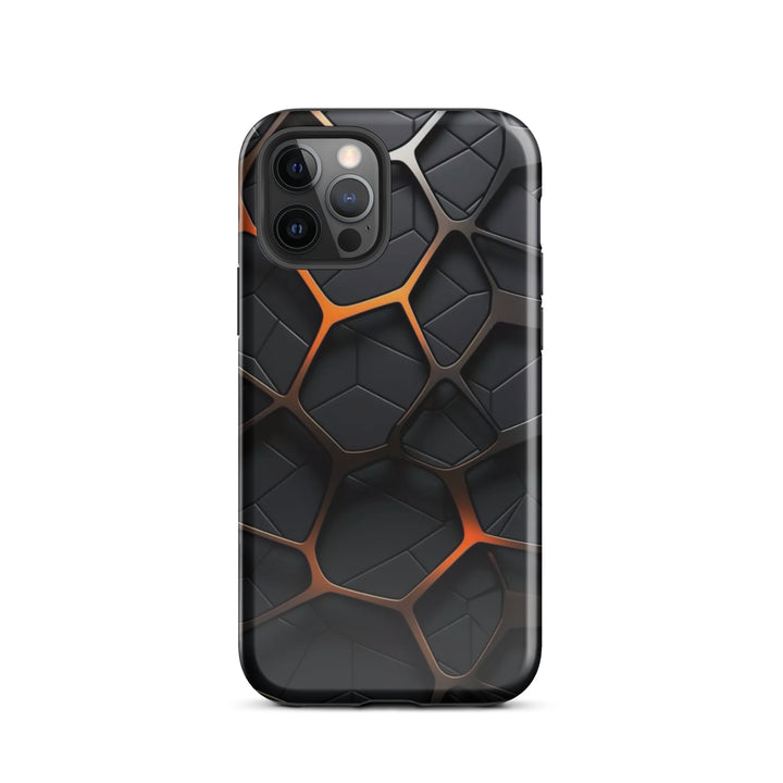 Cellular Honeycomb Case | iPhone 16 Pro Max Geometric Shell Design | Iconskins