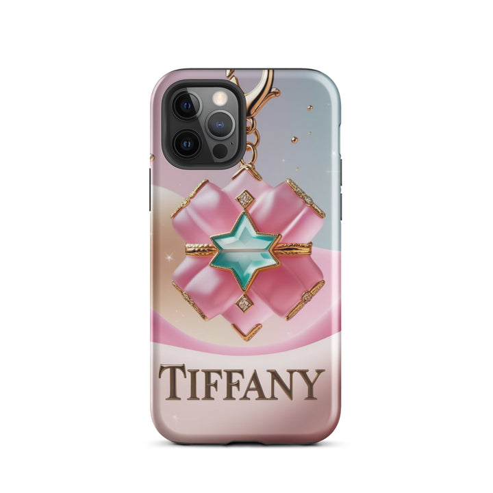 Tiffany Jewel Charm Case | iPhone 11 - 16 Pro Max Elegant Shell | Icon Skins 