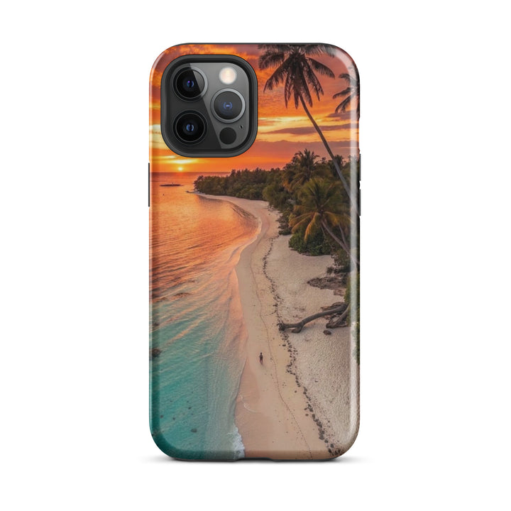 Vibrant Beach Sunset | iPhone 11 - 16 Pro Max Ocean Sunset Shell | Iconskins