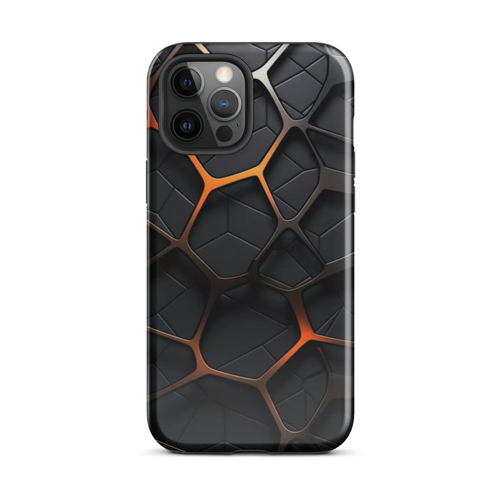 Cellular Honeycomb Case | iPhone 16 Pro Max Geometric Shell Design | Iconskins
