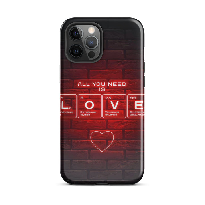 Neon Heart Brick Wall Case | iPhone 16 Pro Max Shell | Icon Skins