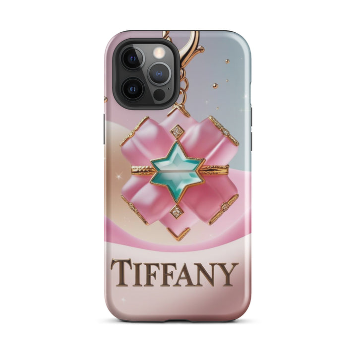 Tiffany Jewel Charm Case | iPhone 11 - 16 Pro Max Elegant Shell | Icon Skins 
