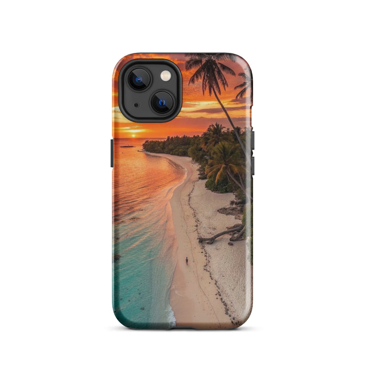 Vibrant Beach Sunset | iPhone 11 - 16 Pro Max Ocean Sunset Shell | Iconskins