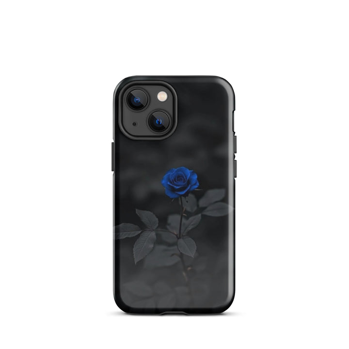 Blue Rose Dark Case | iPhone 11 - 16 Pro Max Gothic Floral Shell | Iconskins