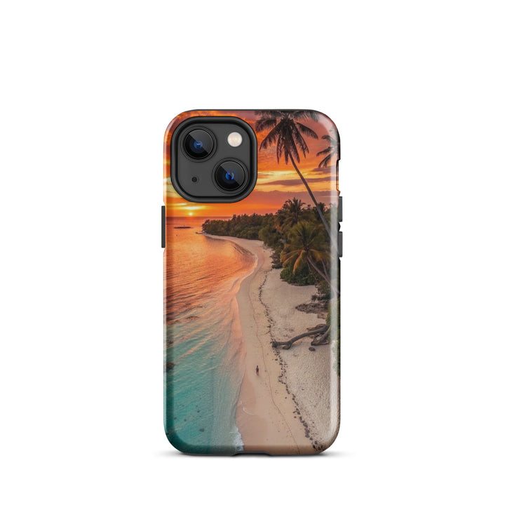 Vibrant Beach Sunset | iPhone 11 - 16 Pro Max Ocean Sunset Shell | Iconskins