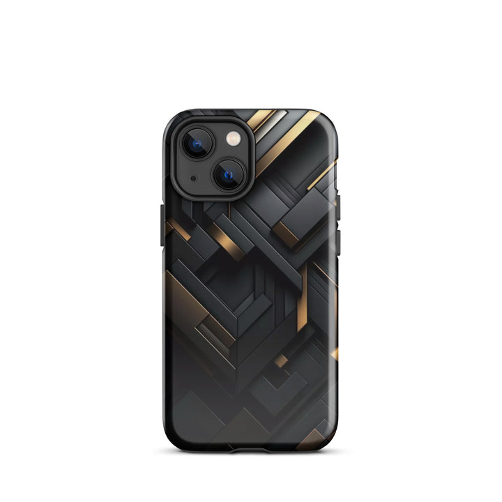 Abstract Gold and Black | iPhone 16 Pro Max Elegant Designer Shell | Iconskins