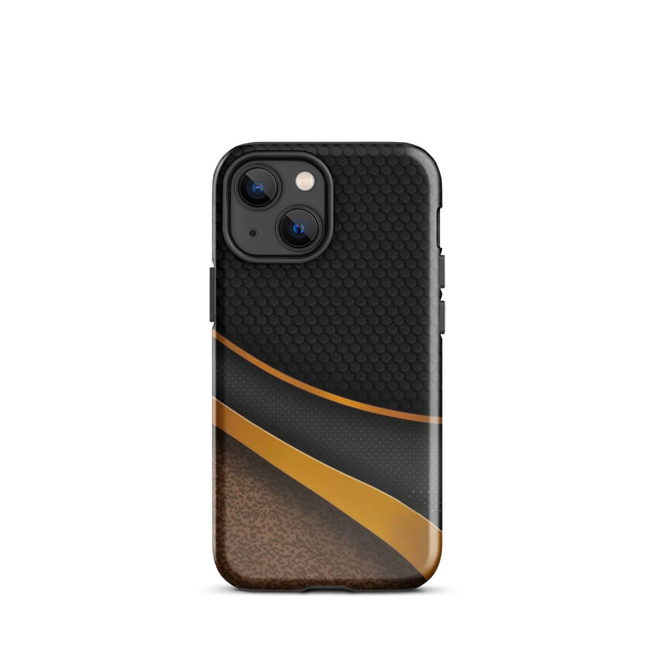 Textured Gold & Black Case | iPhone 16 Pro Max Shell | Icon Skins
