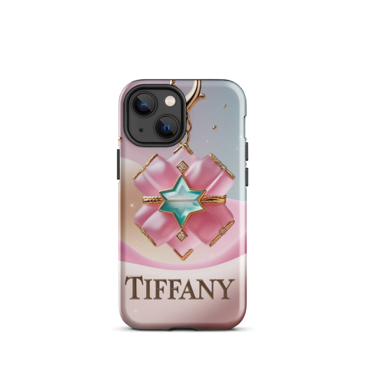 Tiffany Jewel Charm Case | iPhone 11 - 16 Pro Max Elegant Shell | Icon Skins 