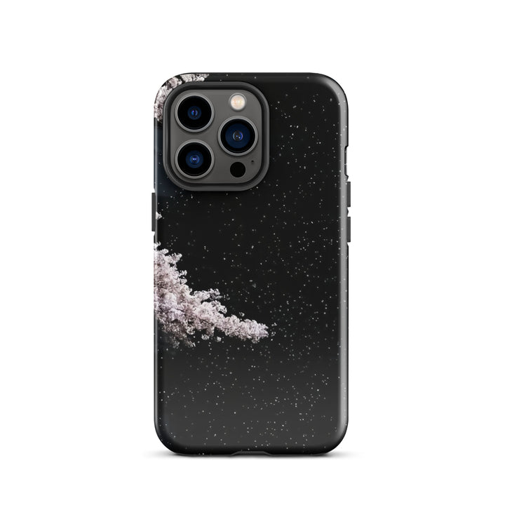 Blossom Branch Sparkle | iPhone 11 - 16 Pro Max Floral Luxury Shell | Iconskins