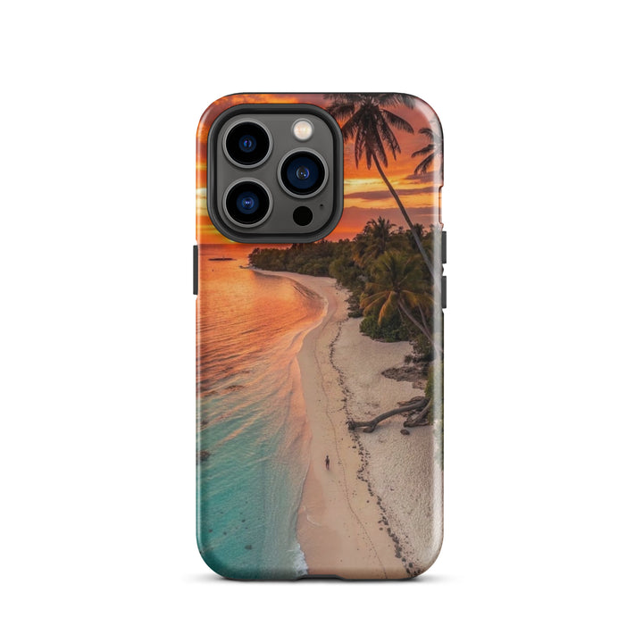 Vibrant Beach Sunset | iPhone 11 - 16 Pro Max Ocean Sunset Shell | Iconskins