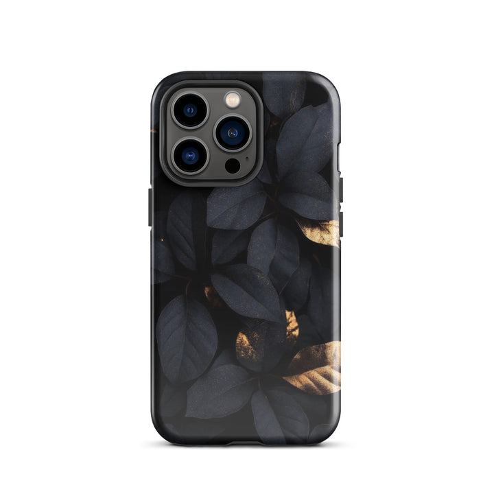 Dark Autumn Foliage Case | iPhone 11 - 16 Pro Max Nature Shell Cover | Iconskins
