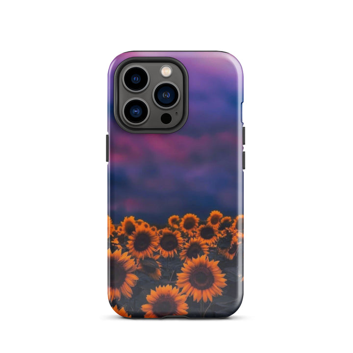 Sunflower Sunset Case | iPhone 16 Pro Max Nature Shell | Icon Skins