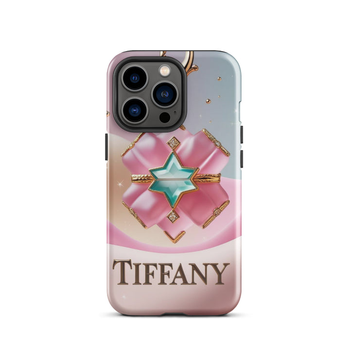 Tiffany Jewel Charm Case | iPhone 11 - 16 Pro Max Elegant Shell | Icon Skins 