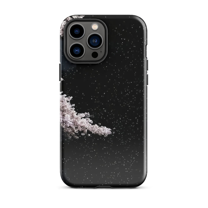 Blossom Branch Sparkle | iPhone 11 - 16 Pro Max Floral Luxury Shell | Iconskins