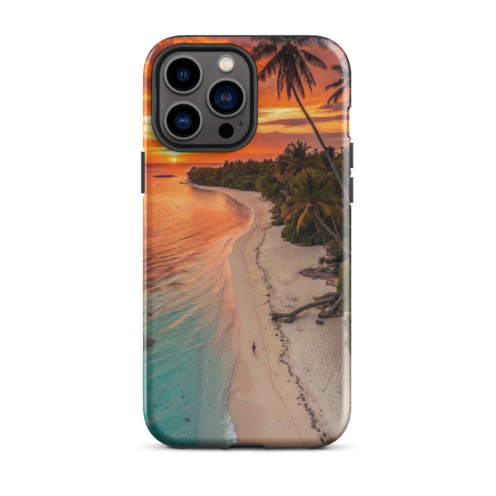 Vibrant Beach Sunset | iPhone 11 - 16 Pro Max Ocean Sunset Shell | Iconskins