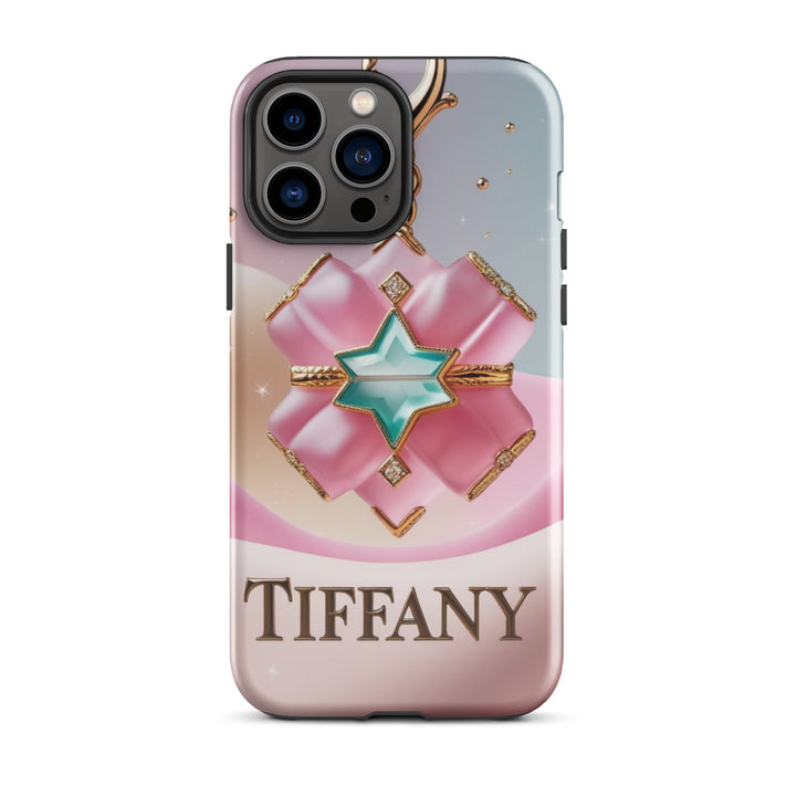 Tiffany Jewel Charm Case | iPhone 11 - 16 Pro Max Elegant Shell | Icon Skins 