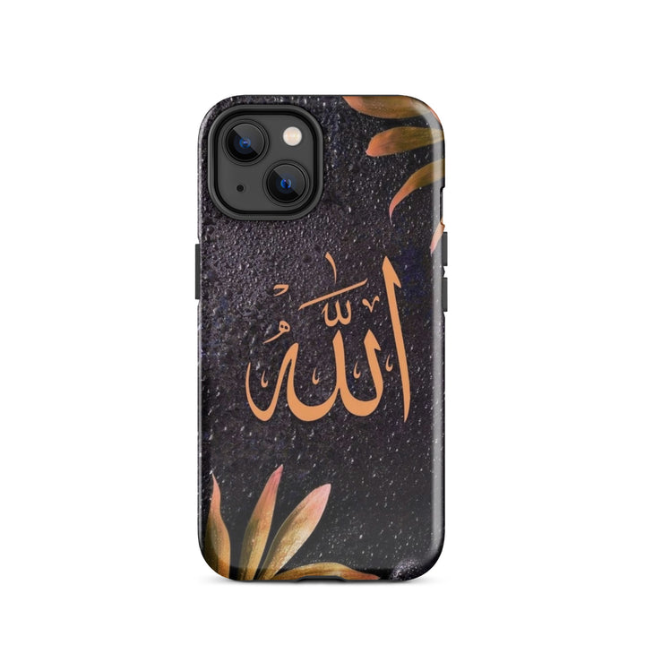 Calligraphy Leaves Case | iPhone 11 - 16 Pro Max Artistic Nature Shell | Icon Skins